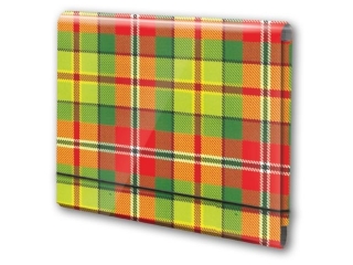 Teczka �amana A5 na gumk� PENMATE krata - wz�r A0471