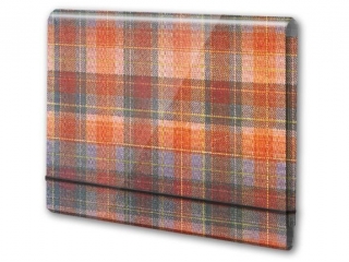 Teczka łamana A4 na gumkę PENMATE krata - wzór A0190