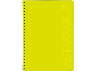Ko�ozeszyt PP A5 80k. ASTRAPAP Fluo, kratka