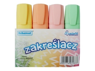 ZAKRE�LACZE PASTELOWE 4 KOL. 2833