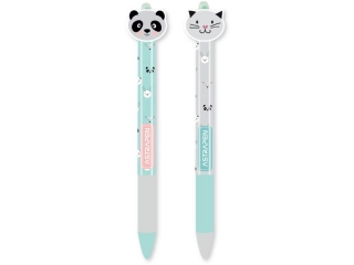 D�ugopis automatyczny wymazywalny z gumowym uchwytem 0,5 mm ASTRAPEN OOPS! ANIMALS [opakowanie=36szt]