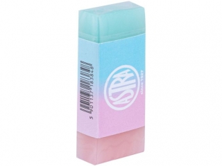 Gumka dwukolorowa pastelowa ASTRA Pastel Line