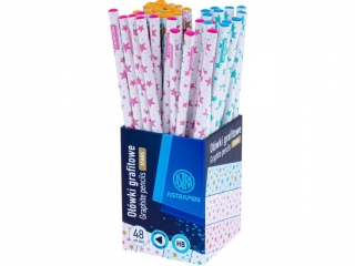 O��wki ASTRAPEN grafitowe tr�jk�tne HB - Stars