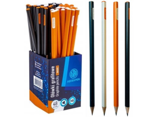 O��wki grafitowe tr�jk�tne HB ASTRAPEN - Classic [opakowanie=48szt]