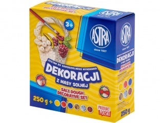 Masa solna Astra zestaw 250g, 6 kol x 10 ml, p�dzelek  [opakowanie=4szt]