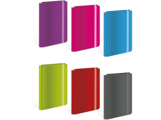 TECZKA Z GUMK� TO A4+ MIX KOL.[12x0   (8 proc)