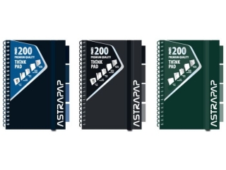 Ko�ozeszyt PP B5 200k. ASTRAPAP Ombre, kratka