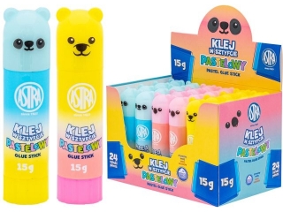 Klej w sztyfcie ASTRA Pastel Line Animals 15g PVP