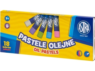 Pastele olejne ASTRA 18 kolor�w