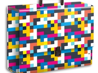 Teczka z r�czk� B4 Jumbo PENMATE r�ne wzory T0116 Rubik