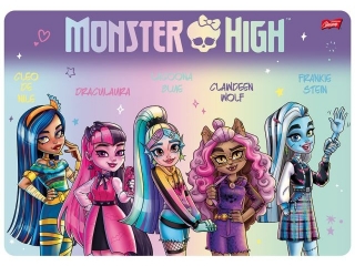 Podkład dwustronny laminowany A3 MONSTER HIGH [opakowanie=10szt]