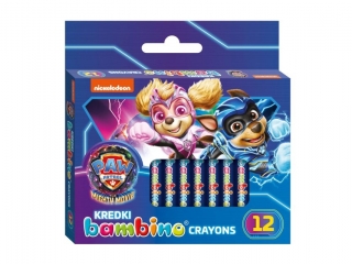 Kredki BAMBINO 12 kolorw PSI PATROL