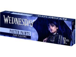 Farby plakatowe Wednesday - 12 kol. x 20 ml Nnowo��