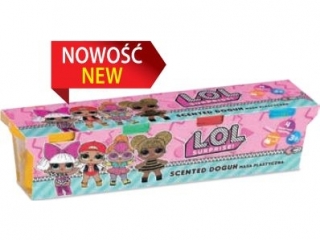 Masa plastyczna L.O.L 4 szt x 100 g  Nnowo��