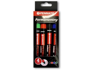Marker permanentny PENMATE komplet 4 kolory