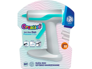 Pistolet do kleju na gor�co 30W ASTRA Creativo w zestawie 2 kleje