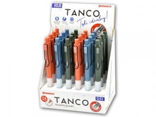 D�ugopis �elowy PENMATE Tanco niebieski w displeju 24szt.