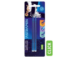 Wk�ady wymazywalne CLICK niebieskie 0,5 mm ASTRAPEN OOPS! - 3 sztuki blister