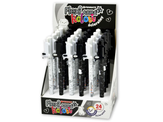D�ugopis �cieralny PENMATE Flexi Abra Kolori Dog lover, display 24szt.