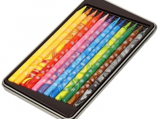 Kredki KOH-I-NOOR Progresso Magic 12 kolor�w, metalowe etui