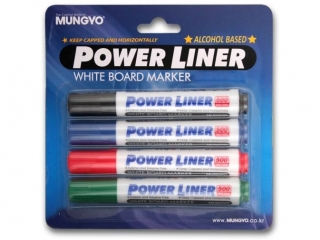MUNGYO MARKER SUCHO�CIERALNY MA-4W KOMPLET 4 SZT.