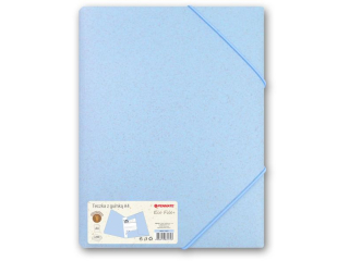 Teczka z gumk� plastikowa PENMATE A4 ECO FILE+ niebieska