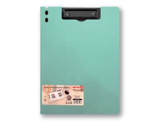 Deska z klipem i ok�adk� PENMATE Morandi A4 niebieskozielona