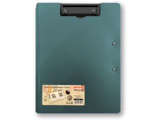 Deska z dwoma klipami i ok��dk� PENMATE Morandi A3/A4 niebieskoszara