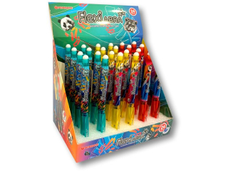 Długopis ścieralny PENMATE Flexi Abra Wild display 24szt.
