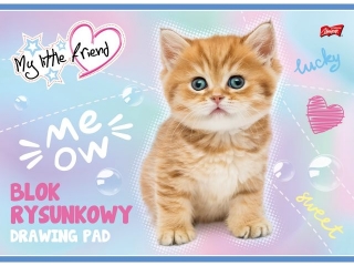 Blok rysunkowy A4 20k. ST.MAJEWSKI 80g/m2 My Little Friend, Pies York