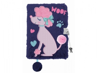 Pamitnik z kdk 3D "wochacz" A5 96 kartek MY LITTLE FRIEND, LADY POODLE