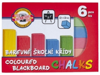 Kredka kolorowa KOH-I-NOOR do tablic 6 kolorów