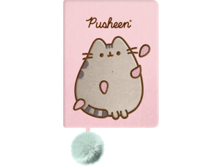Notatnik pluszowy A5 96 kartek PUSHEEN