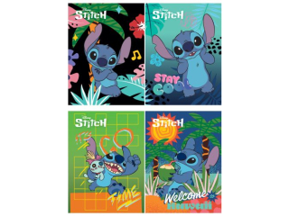 Zeszyt A5 32 kartki krata ok�adka laminowana 70 g/m2 STITCH [opakowanie=15szt]