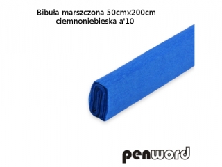 BIBUA MARSZCZONA 50x200cm CIEMNONIEBIESKAa10 (SZPSH)