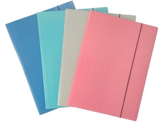 Teczka z gumk� A4 BENIAMIN Office kropki