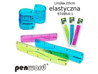 LINIJKA 20cm ELASTYCZNA 970854-1�(sz)