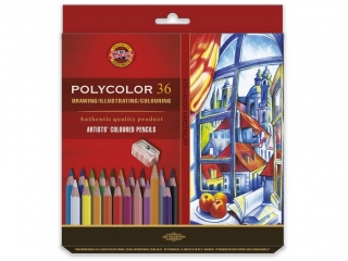 Kredki KOH-I-NOOR Polycolor 36 kolor�w