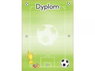 Dyplomy BENIAMIN sportowe A4 20szt. - Boisko