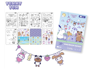 Blok Maego Artysty KAPIBARA, 120g/m2, A4, 8 ark, Happy Color [opakowanie=5szt]