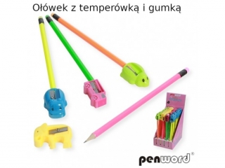 O��wek PENWORD z temper�wk� i gumk�