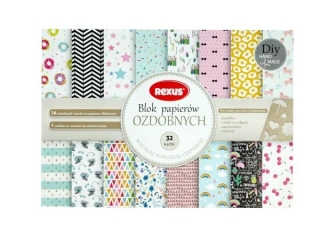 BLOK DO SCRAPBOOKINGU A4/32k.