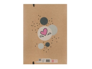 Teczka z gumk� A4 BENIAMIN Premium Kraft Liner