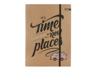 Teczka z gumk� A4 BENIAMIN Premium Kraft Liner