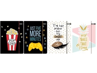 Teczka z gumk� A4 BENIAMIN Premium Metaliza Kids