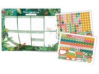 PLANER tablo B4/52ark. z naklejkami / D�UNGLA