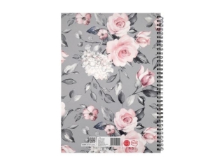 KO�OZESZYT A4/80k. Kratka / FLOWER