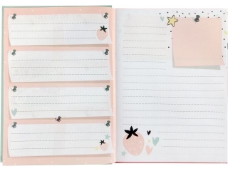 PAMI�TNIK Z ZAK�ADK� I D�UGOPISEM ZAMYKANY NA GUMK� / NO NAME - DZIEWCZYNKA