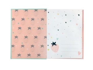 PAMI�TNIK Z ZAK�ADK� I D�UGOPISEM ZAMYKANY NA GUMK� / NO NAME - DZIEWCZYNKA