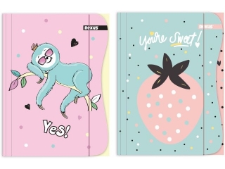 Teczka z gumk� A4 BENIAMIN No name - dziewczynka